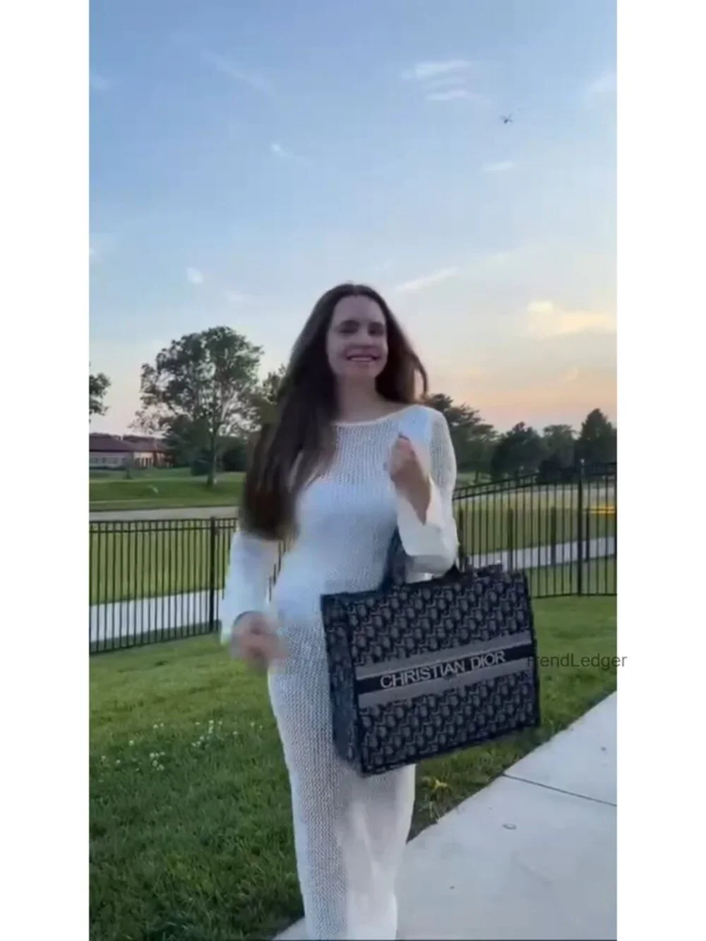 Crochet Long Sleeve Backless Beach Maxi Dress Cover Up